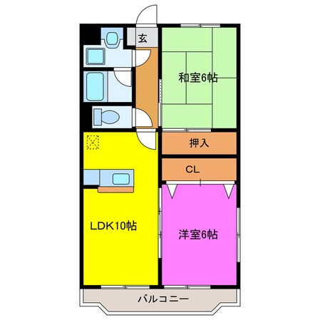 ＰｒｅｓｔｉｇｅⅡの物件間取画像